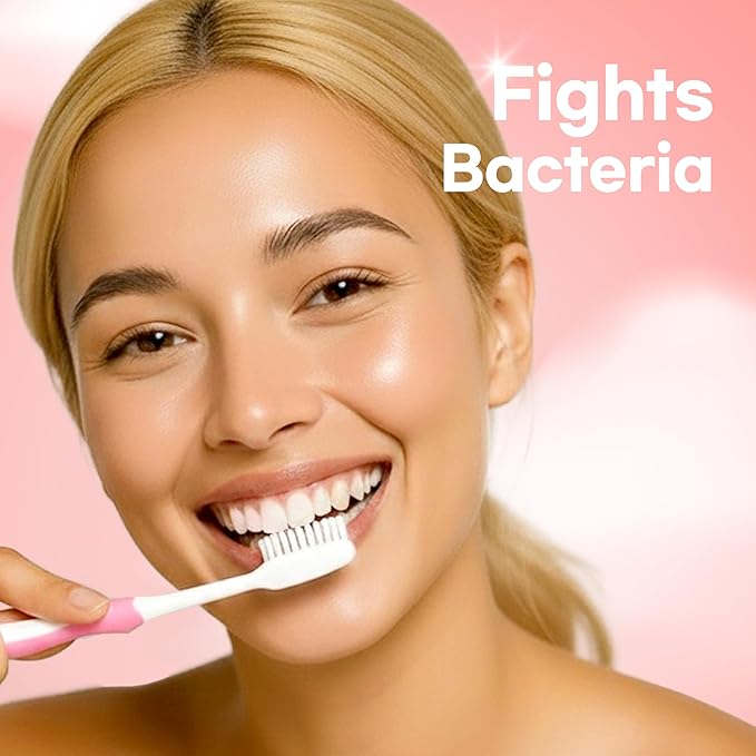 Peach Mint WHITENING Toothpaste (Peach Mint) – Natural Fluoride Korean Toothpaste for Teeth Whitening, Plaque Removal, Strengthens Enamel, Paraben & SLS Free (3.52fl oz / 100g)