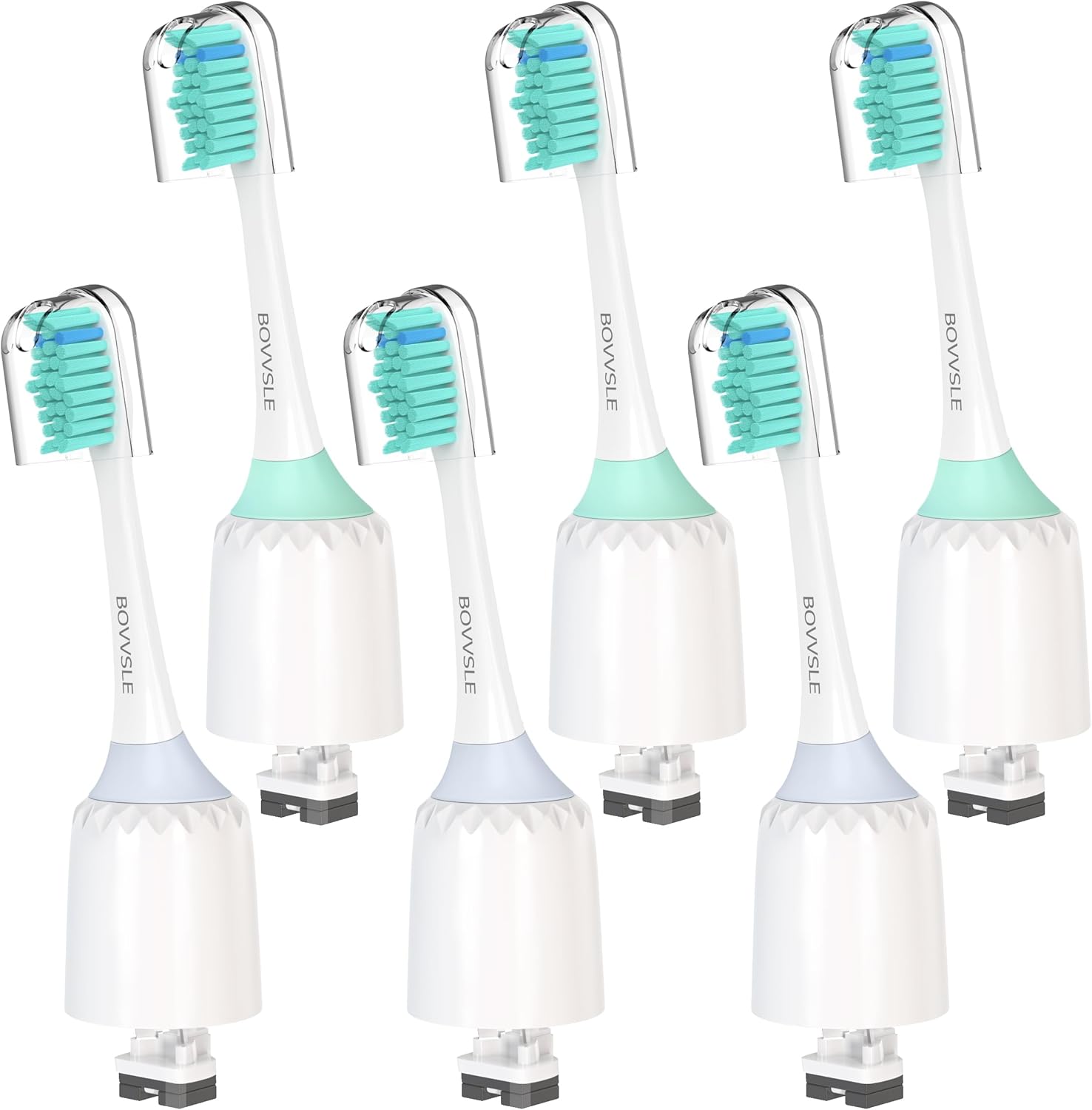Replacement Toothbrush Heads for Philips Sonicare Replacement Heads E-Series, Essence, Xtreme, Electric Replacement Brush Head for Phillips Sonicare, for Philips Sonic Care Toothbrush,6 Pcs