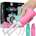 Peri Bottle - Postpartum and Perineal Care - Portable Travel Bidet Sprayer for Women or Men - Handheld Jet Spray Bottle for Toilet - New Mom After Birth Recovery Essentials Feminine Care 2-pack