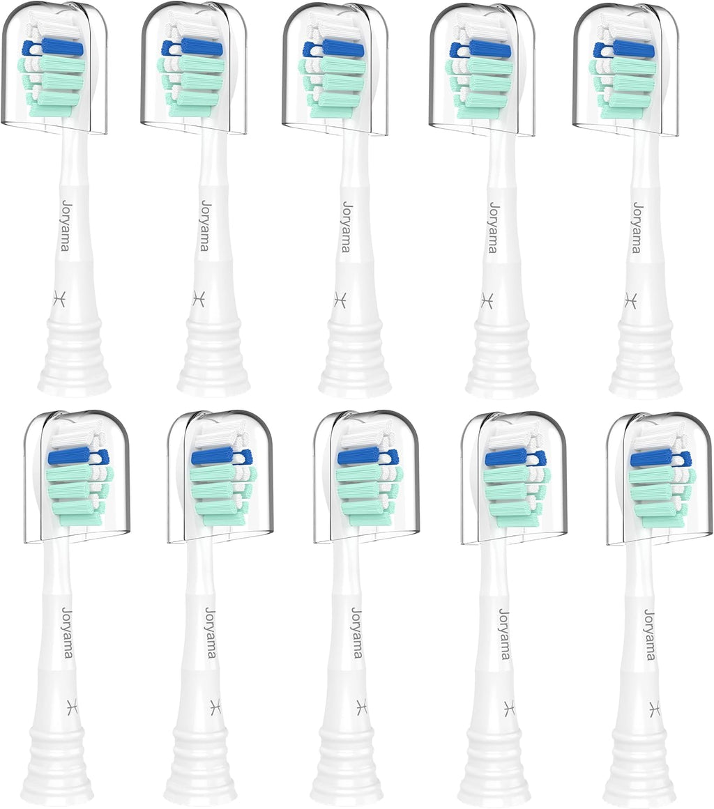 Replacement Toothbrush Heads for Philips Sonicare Replacement Heads, Electric Replacement Brush Head Compatible with Phillips Sonicare Electric Toothbrush,10 Pack