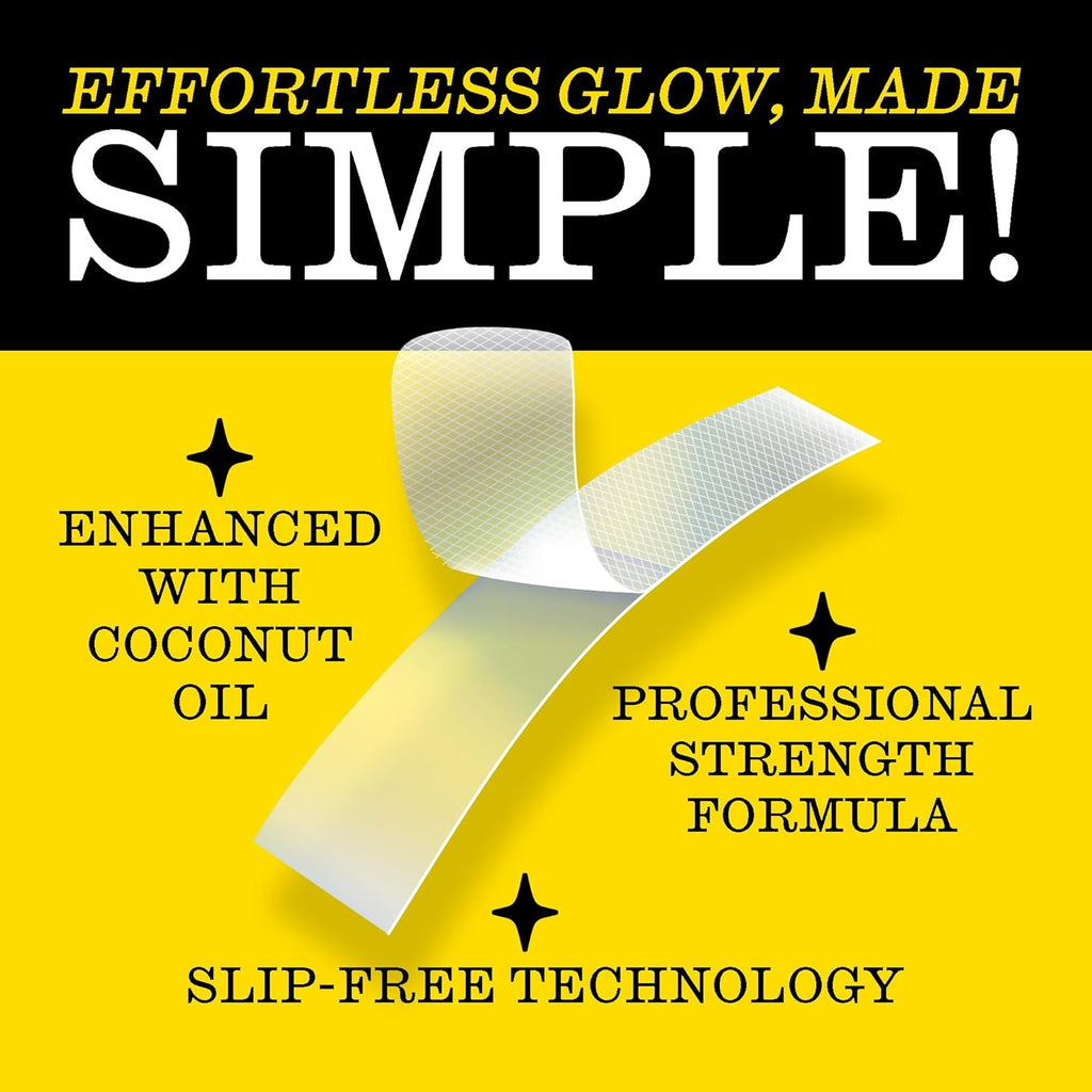 Twice Twice Teeth Whitening Strips – 20-Day Treatment, Coconut Oil Enhanced, No-Slip, Vegan, Easy to Use, Sweet Mint Flavor, Gentle Whitening Designed with Care for a Brighter Smile