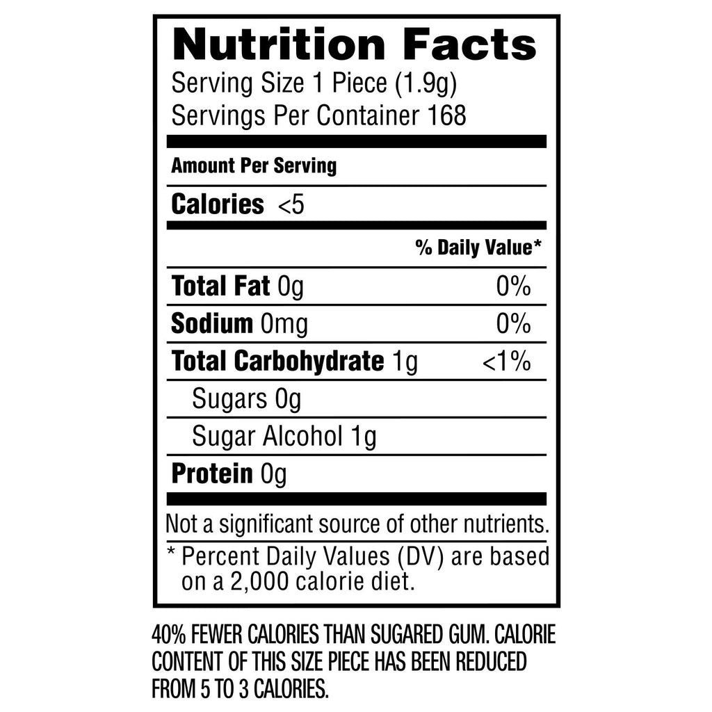 ORBIT Peppermint Sugar Free Gum Individually Wrapped, Bulk Packs of Gum, 12 Packs of 14-Pieces (168 Total Pieces)