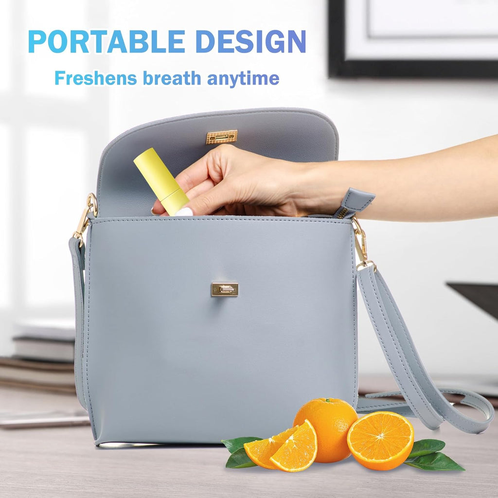 8PCS Fresh Breath Mouth Spray,Floral Fruity Flavor Breath Spray for Bad Breath,Travel Size Mouth Spray,Alcohol Free Breath Spray for Adults Oral Care, 0.59 fl oz