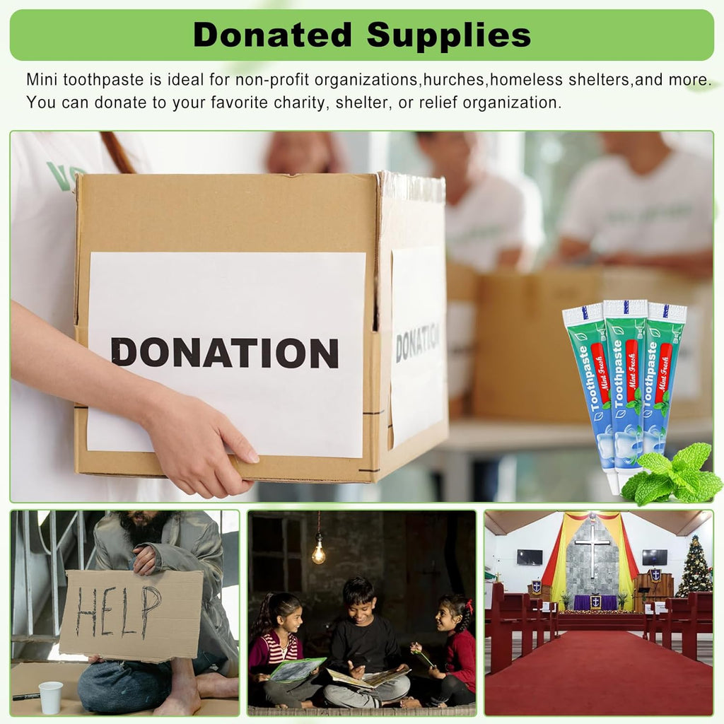 0.35 oz Bulk Travel Size Toothpaste,30 Tubes 10 Grams Extra Small Toothpastes Travel Size Bulk 0.8x3.5 inches Mint Flavor Mini Disposable Toothpaste for Hotel,Guests,Homeless,Office