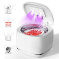2025 upgraded 3-in-1 version Ultrasonic Retainer Cleaner Machine, degassing technology+ultrasonic+UV, with a 5-fold increase in cleaning efficiency for Dentures, Mouth Guards, Braces, Jewelry