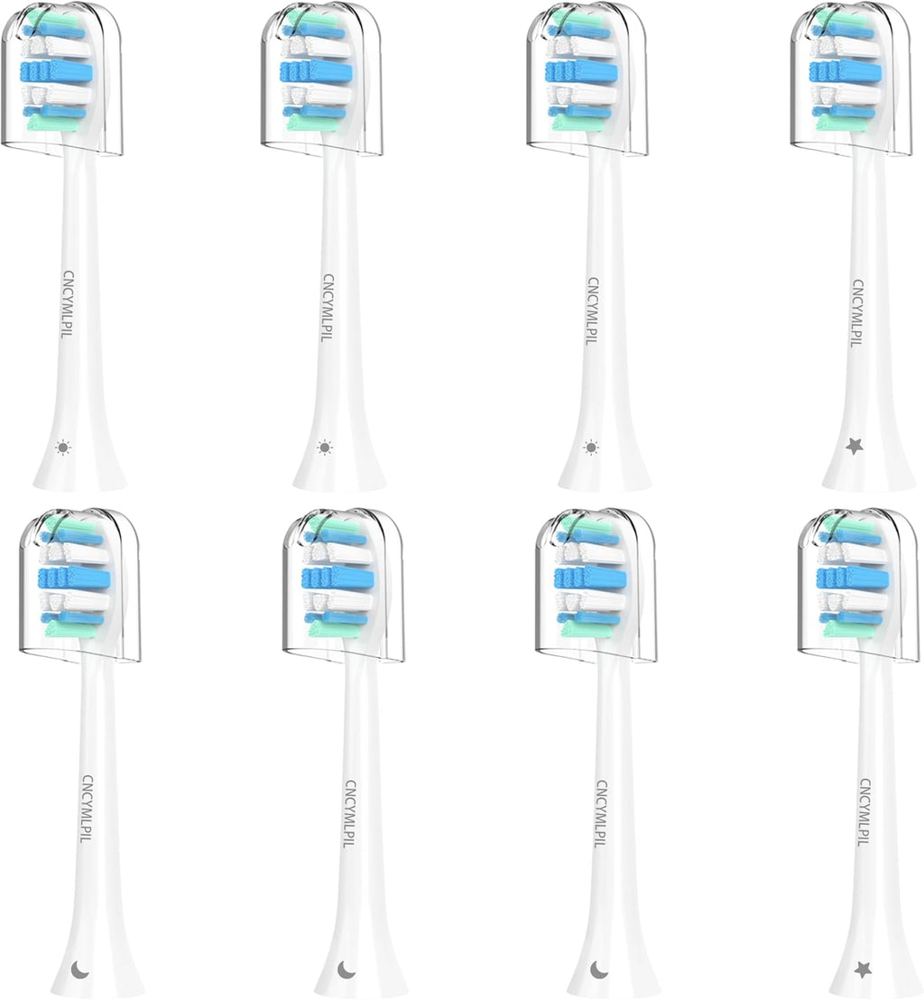 Replacement Toothbrush Heads for Philips Sonicare Replacement Heads, Electric Replacement Brush Head Compatible with Phillips Sonicare Electric Toothbrush, 8 Pack