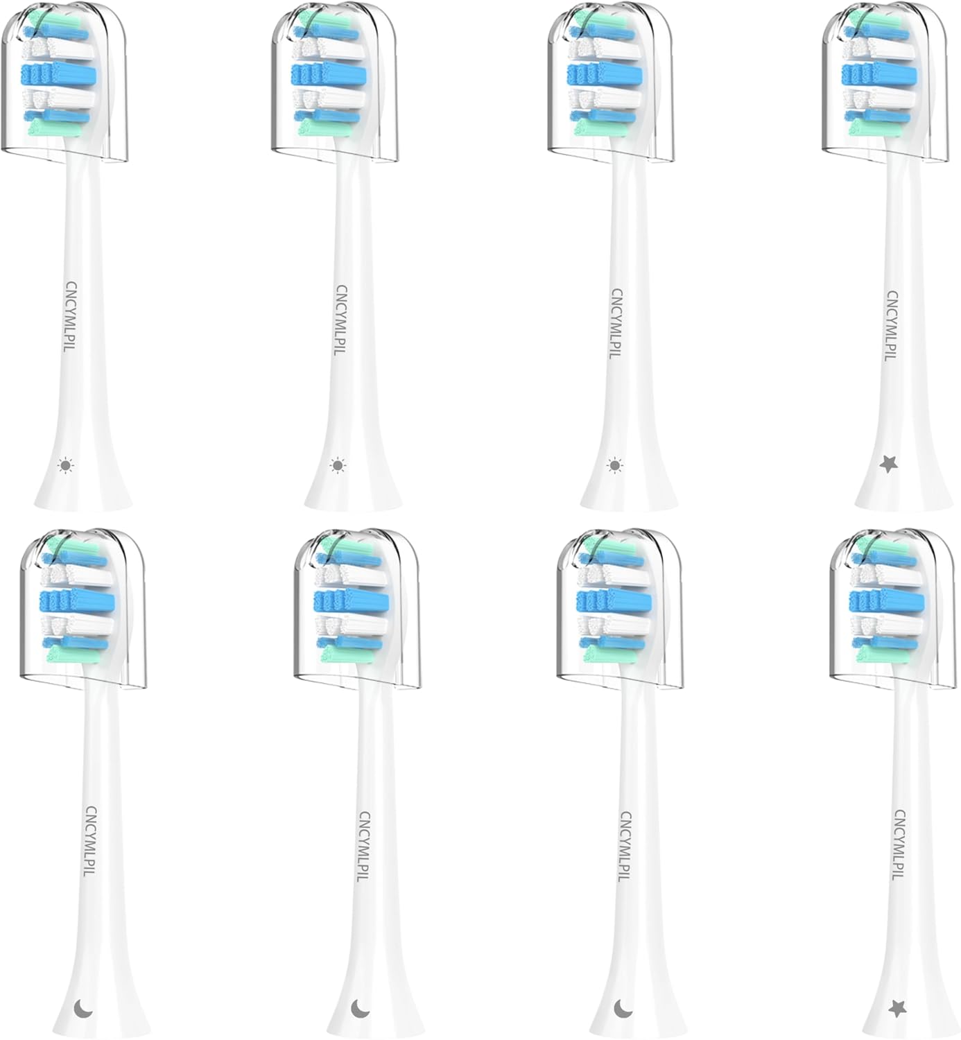 Replacement Toothbrush Heads for Philips Sonicare Replacement Heads, Electric Replacement Brush Head Compatible with Phillips Sonicare Electric Toothbrush, 8 Pack