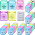 36 Pack Mini Dental Floss Bulk Mint Flavored 50m Each Travel Dental Floss Oral Care for Teeth and Gum Protection(Colorful)
