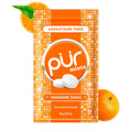 PUR Mints | Aspartame Free Breath Mints | Made with Xylitol | Sugar Free, Vegan, Gluten Free | Natural Tangerine Tango Flavor | 65 Pieces in Re-Sealable pouch (Pack of 1)