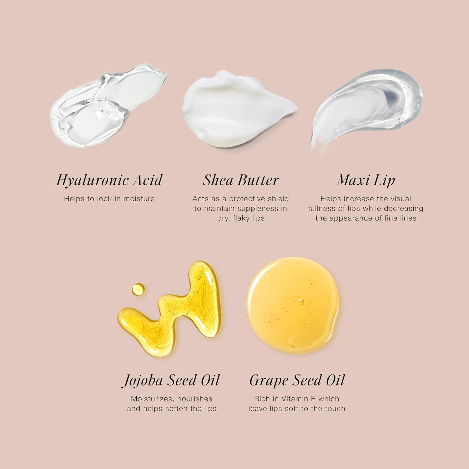 Jouer Conditioning & Repairing Lip Mask – Overnight Lip Mask for Dry Lips - Moisturizing Lip Balm - Maxi Lip for Plumper Lips and Visual Fullness - with Jojoba Oil and Grapeseed Oil for Hydration