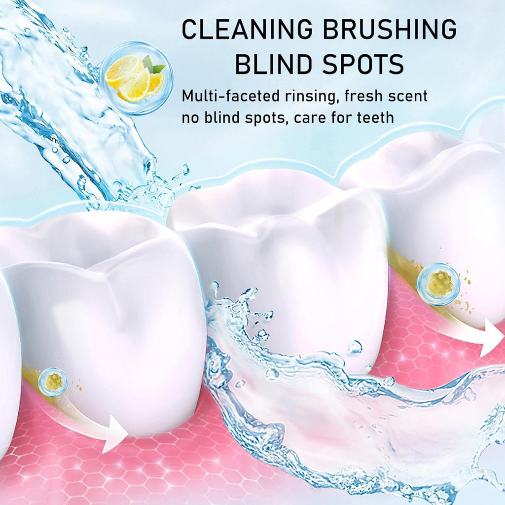 3 Flavors Mini Mouthwash Travel Size, Portable Individual Travel Mouth Wash for Fresh Breath, Refreshing Long Lasting Gentle Oral Care Mouthwash Packs(Pack of 60) Set C