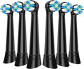 IO Replacement Heads Compatible with Oral b IO 2/3/4/5/6/7/8/9/10 Series Electric Toothbrush, Brush Heads Refills Compatible with Oral B IO for Teeth Clean (6 Black)