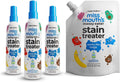 Miss Mouth's Messy Eater Stain Treater Ultimate Refill Bundle with - 4oz 3 Pack Stain Remover and 16oz Refill Pouch