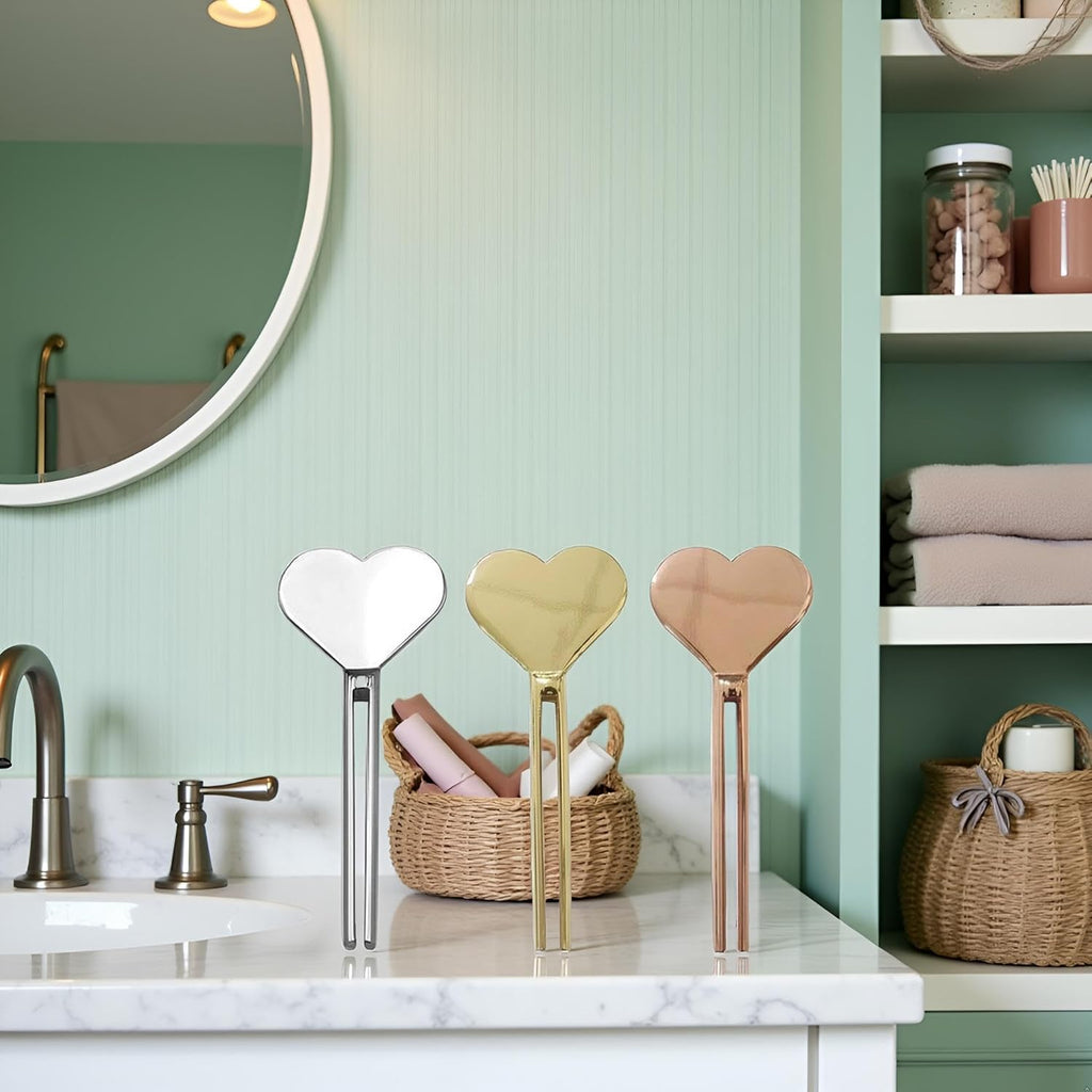 3Pcs Metal Manual Toothpaste Squeezer,Stainless Steel Dispenser Tube Squeezer,Hand Cream Tube Key Roller Set,Metal Tube Squeezer Rolling Key for Bathroom Cosmetic, Aids and Accessories