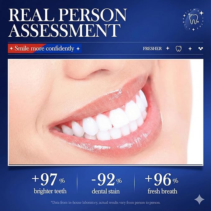 Baking Soda Toothpaste with Probiotics - Whitening Toothpaste Pump for Deep Stain Removal - Large 10.5oz (300g) Liquid Gel Toothpaste for Fresh Breath & Gum Care