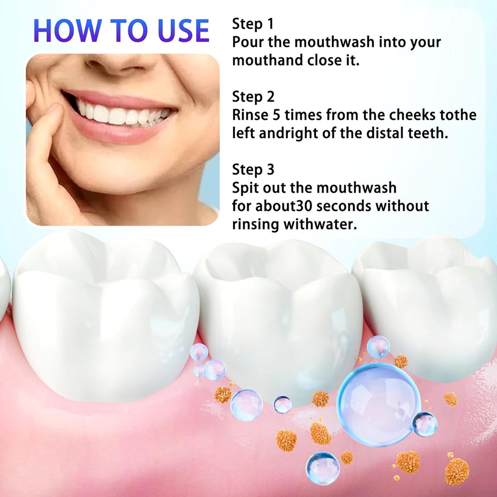 60PCS Travel Size Mouthwash,Portable Mini Mouthwash,Long-Lasting Freshness Travel Mouth Wash for Oral Care A5