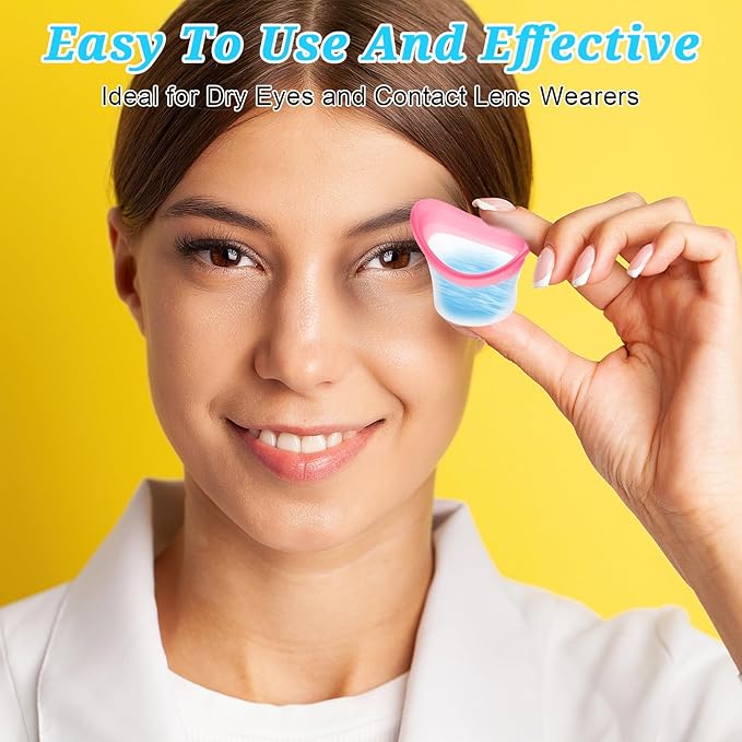 2pcs Eye Wash Cup Eye Wash Bath Kit Eyes wash Cleaner Kit Silicone Eyes Cleaning Cup Tool Manual Portable Eyes Care Tool Eye Cleaner for Eyes Rinse Clean Dust Makeup Irritants Soothing Tired Eye