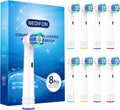 Replacement Toothbrush Heads for Oral B Braun(Individually Packaged),8 Pack Professional Electric Toothbrush Heads Compatible with Oral B 7000/Pro 1000/9600/ 5000/3000/8000 (8 Count)