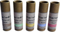 Handmade Natural Lip Balm Set of 5- Original, Mint, Cocoa, Lavender, Grapefruit - 5 Pack