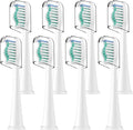 Toothbrush Heads for Philips Sonicare Replacement Brush Heads with Protective Cover Soft Dupont Bristles Electric Toothbrush Replacement Heads for Oral Health, 8 Pack