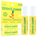 Wellness Jumbo Lip Balm - Tropical Pineapple Organic Flavored Balm (2 Pack)