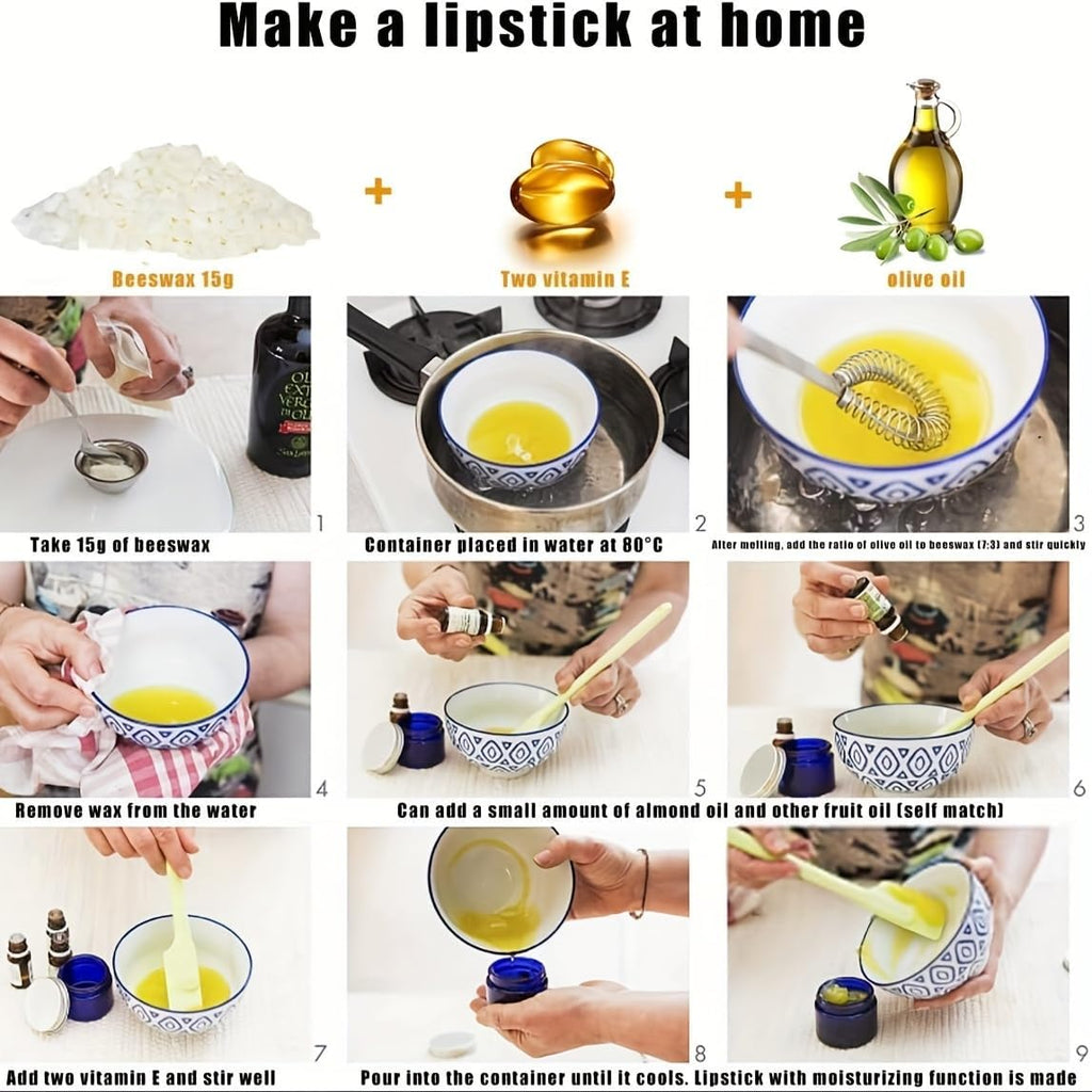 Natural Yellow Beeswax Granules (10-Pound) | Unrefined Pure Material for DIY Projects | Candle Making, Skin Care, Lip Balm, Soap Base | Organic Beeswax Pellets