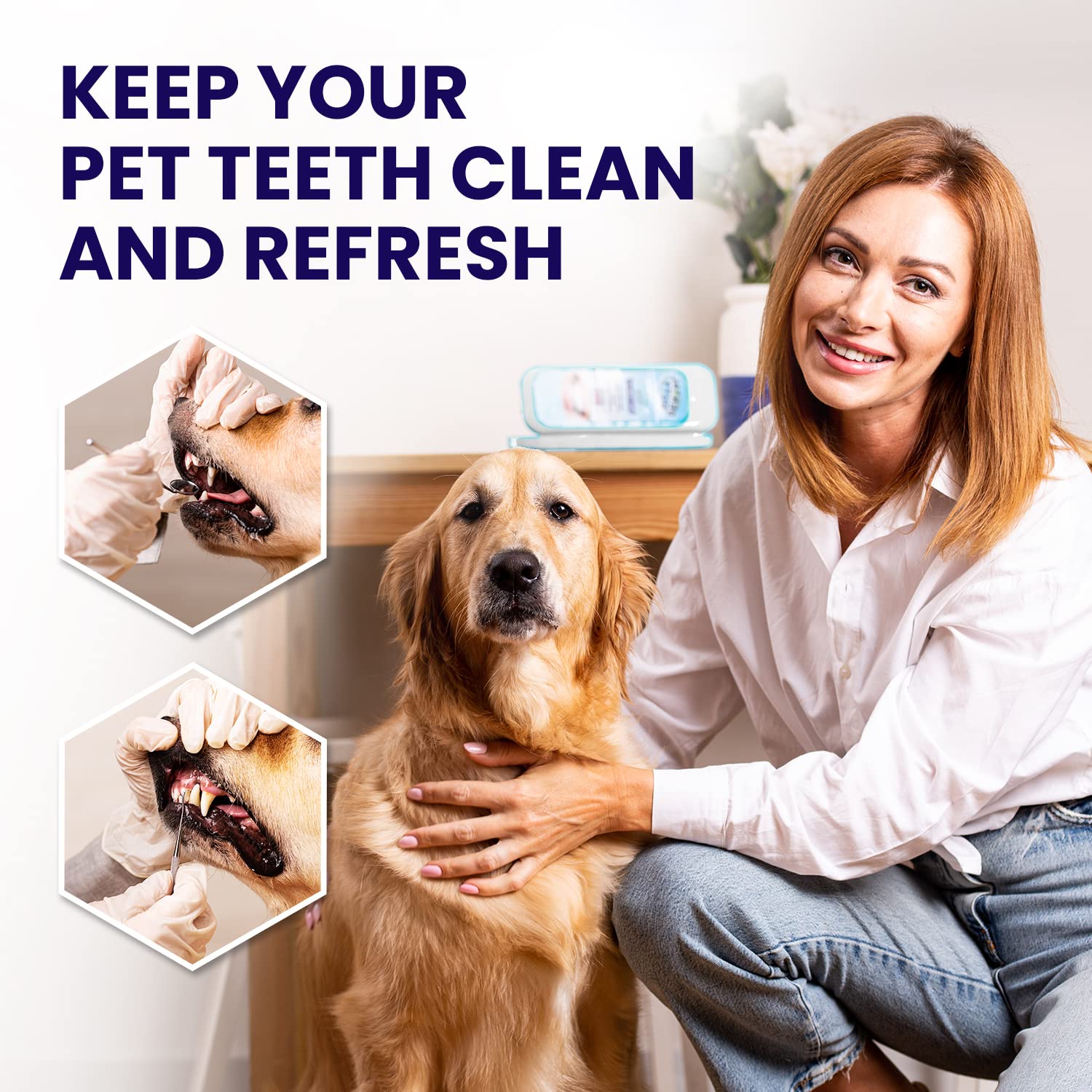 Dental Duty Dental Tools, Dental Pick for Teeth Cleaning Tools – Plaque Remover for Teeth with Teeth Cleaning Kit - Stainless Steel Dental Mirror for Teeth, Scraper and Scaler, (OffWhite)