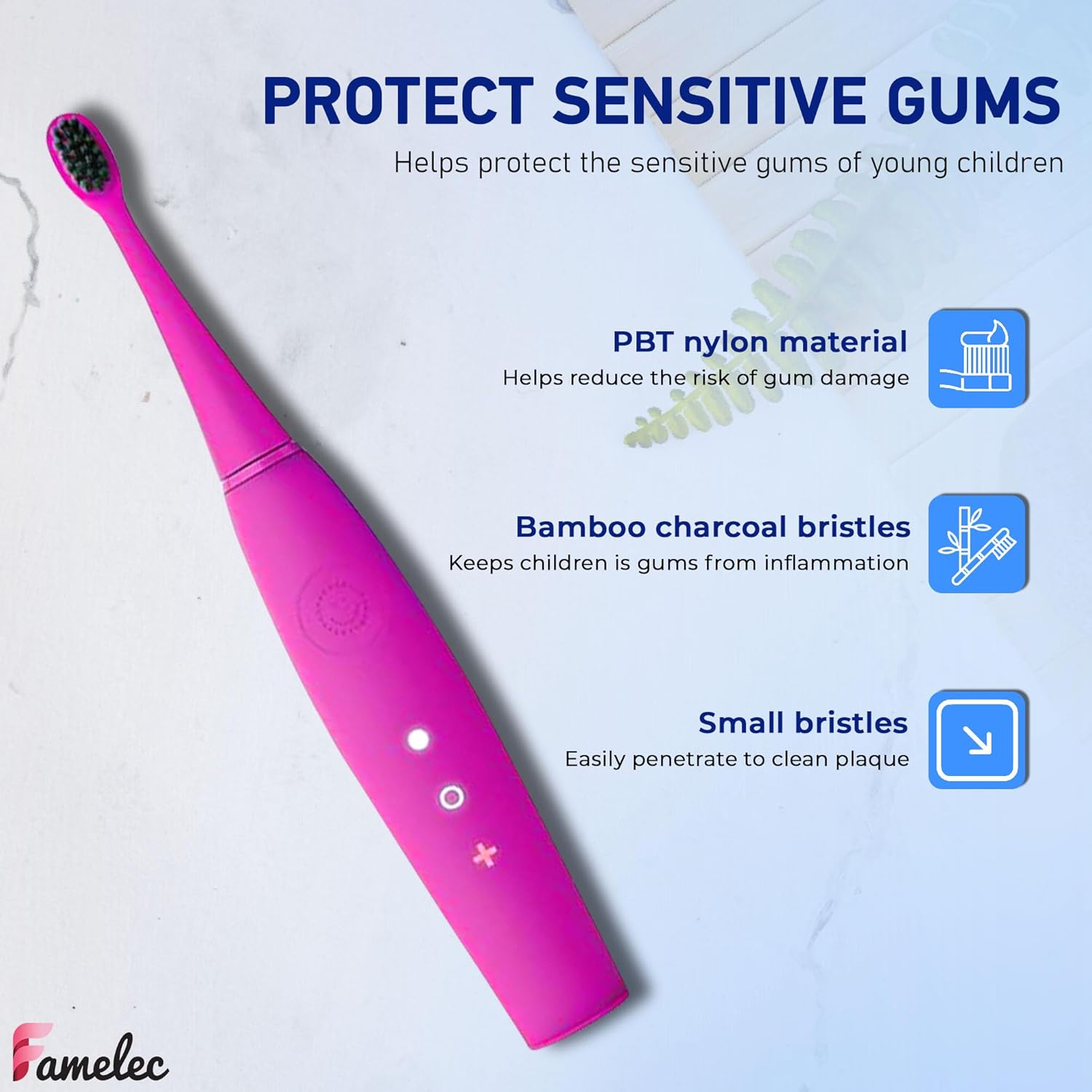 10Pcs for Burst Kids Replacement Heads, Perfect Fit for Burst Toothbrush Heads Kids, Ultra Soft Bristles for Deep Clean, Perfect for Toothbrush Heads (Pink and Blue)