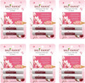 Salt Range Lip balm formulated with cherry and shea butter, 100% natural, soothing, hydrating, and deeply nourishing, Organic chapstick, 6-count pack (12 pieces total)