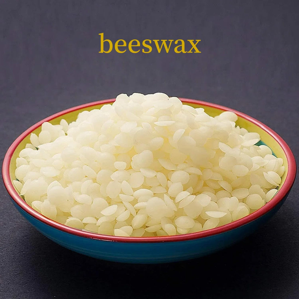 Natural White Beeswax Granules (10-Pound) | Unrefined Pure Material for DIY Projects | Candle Making, Skin Care, Lip Balm, Soap Base | Organic Beeswax Pellets