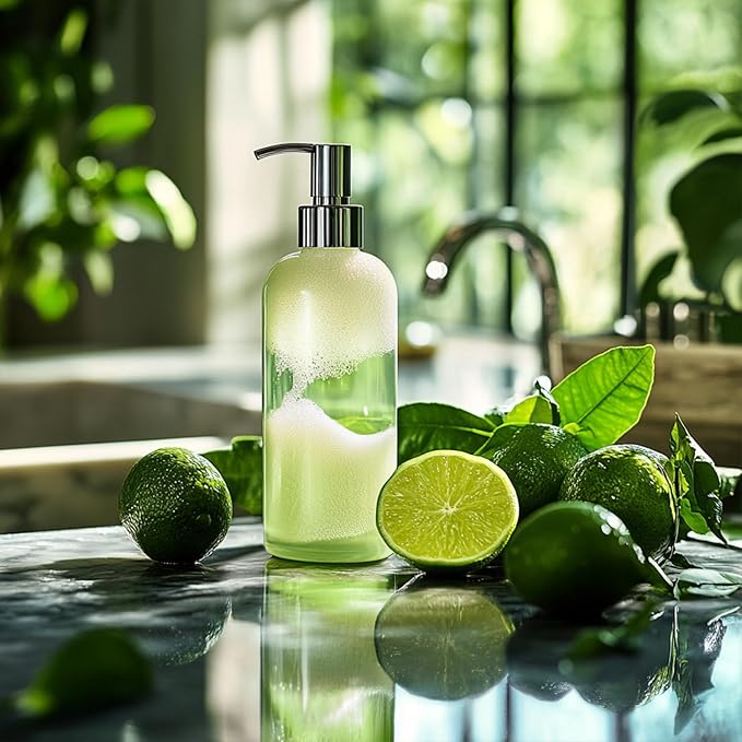 Foaming Hand Soap Refill Tablets - Bergamot Scent - Hand Wash Concentrate, Portable 10-Pack Travel Tablets