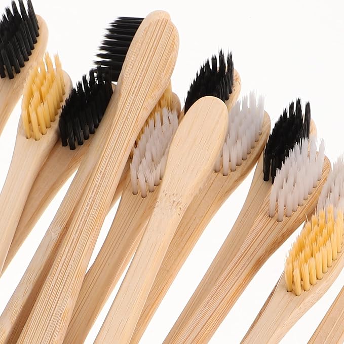 15 Pcs Toothbrush Set Soft Bristles Gentle Gums Comfortable Grip Portable for Travel Home Bathroom Cleaning Eco-Friendly Sustainable Oral Care