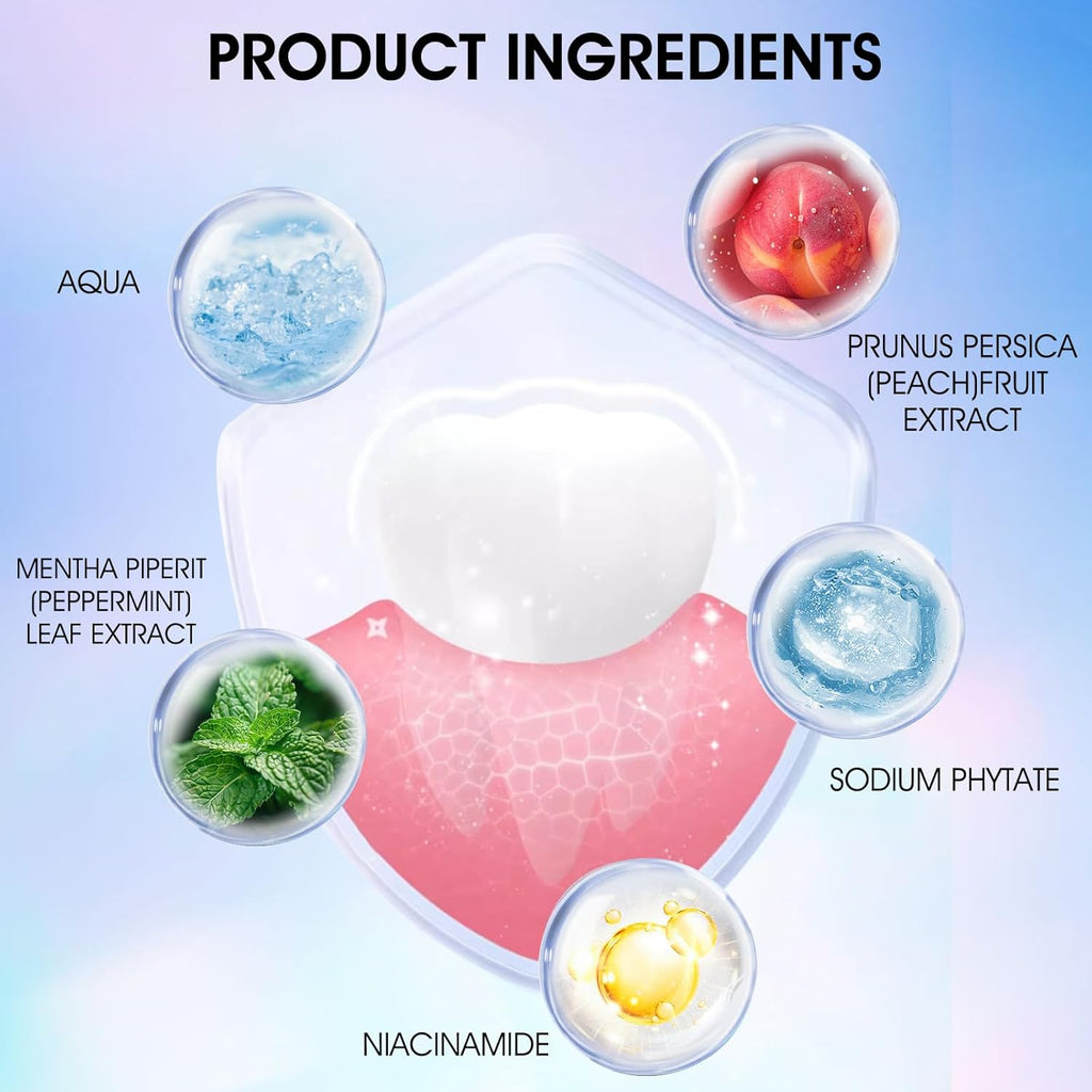 2PCS Niacinamide Whitening Toothpaste, Niacinamide Toothpaste, Whitening Teeth, Fresh Breath, Remove Tooth Stains