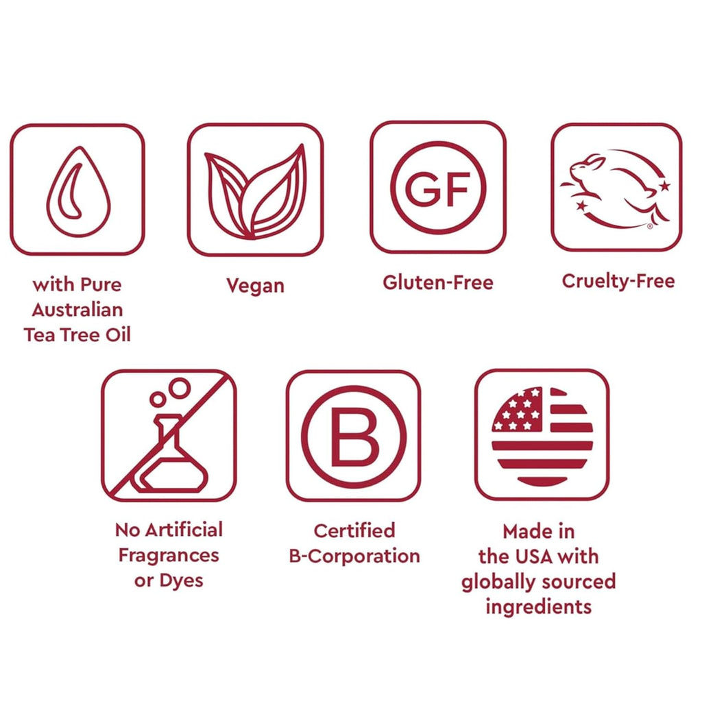 Desert Essence Natural Tea Tree Oil Ultra Care Mouthwash - Mega Mint - 16 Fl Oz - Freshens Breath - Defends Against Sugar Acids - Vitamin C - Soothes Gums - Whitening Floss - Removes Food Debris