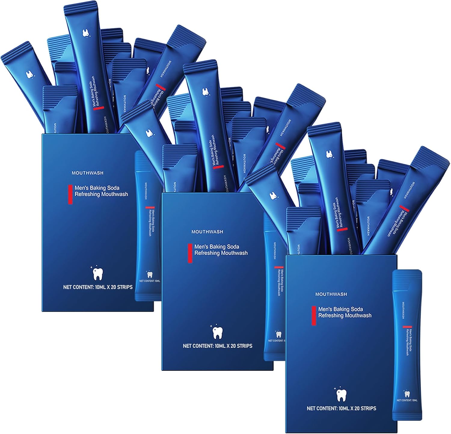 Travel Size Mouthwash,Mini Mouthwash Travel Size Bulk Portable Mouth Wash Set,Individual Small Travel Mouth Wash Packets for Fresh Breath(Pack of 60) A41