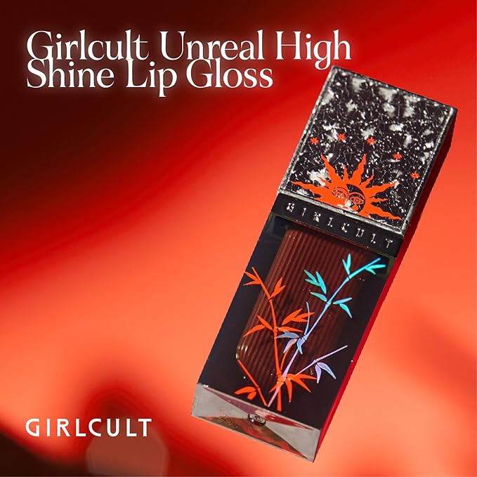 GIRLCULT Glass Shine Lip Gloss – Non-Sticky Hydrating Lip Stain with High-Shine Glossy Finish, Long-Lasting Lightweight Formula, Moisturizing & Comfortable Wear for Plump Lips (J74)