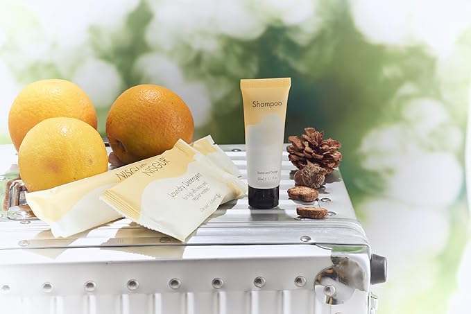 Travel Size Shampoo Bulk 100 PCS Per Case 1 Oz Each Individually Wrapped Hotel Shampoo Bulk Hotel Toiletries And Amenities
