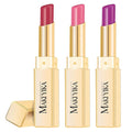 MAKI YIKA 3Pc Moisture Lipsticks for Women Pink Purple Berry Lipstick Hydrate Tinted Lip Balm for Dry Cracked Lips Glossy Lip Color, MA62/65/57