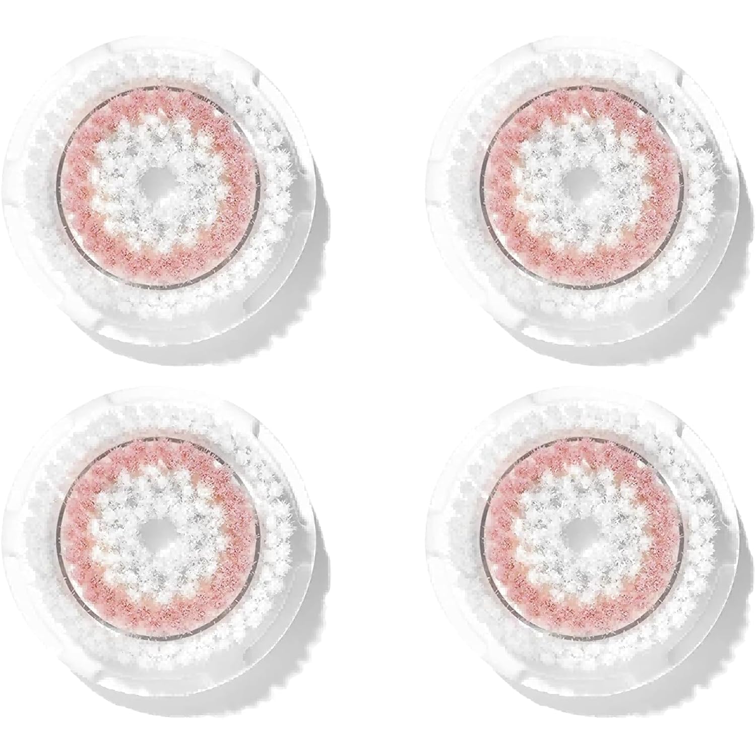 Clarisonic Brush Head Replacement | Radiance Facial Cleansing | Compatible with Mia 1, Mia 2, Mia Fit, Alpha Fit, Alpha Fit, Verified by Transparency,4 Count