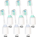 Replacement Toothbrush Heads for Philips Sonicare Replacement Heads E-Series, Essence, Xtreme, Electric Replacement Brush Head for Phillips Sonicare, for Philips Sonic Care Toothbrush,Green & White