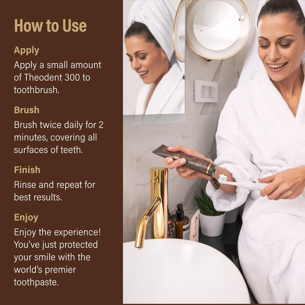 Theodent Fluoride-Free, Natural, Kids Toothpaste, Chocolate Chip Flavored (3.4 Ounces, 96.4 Grams)