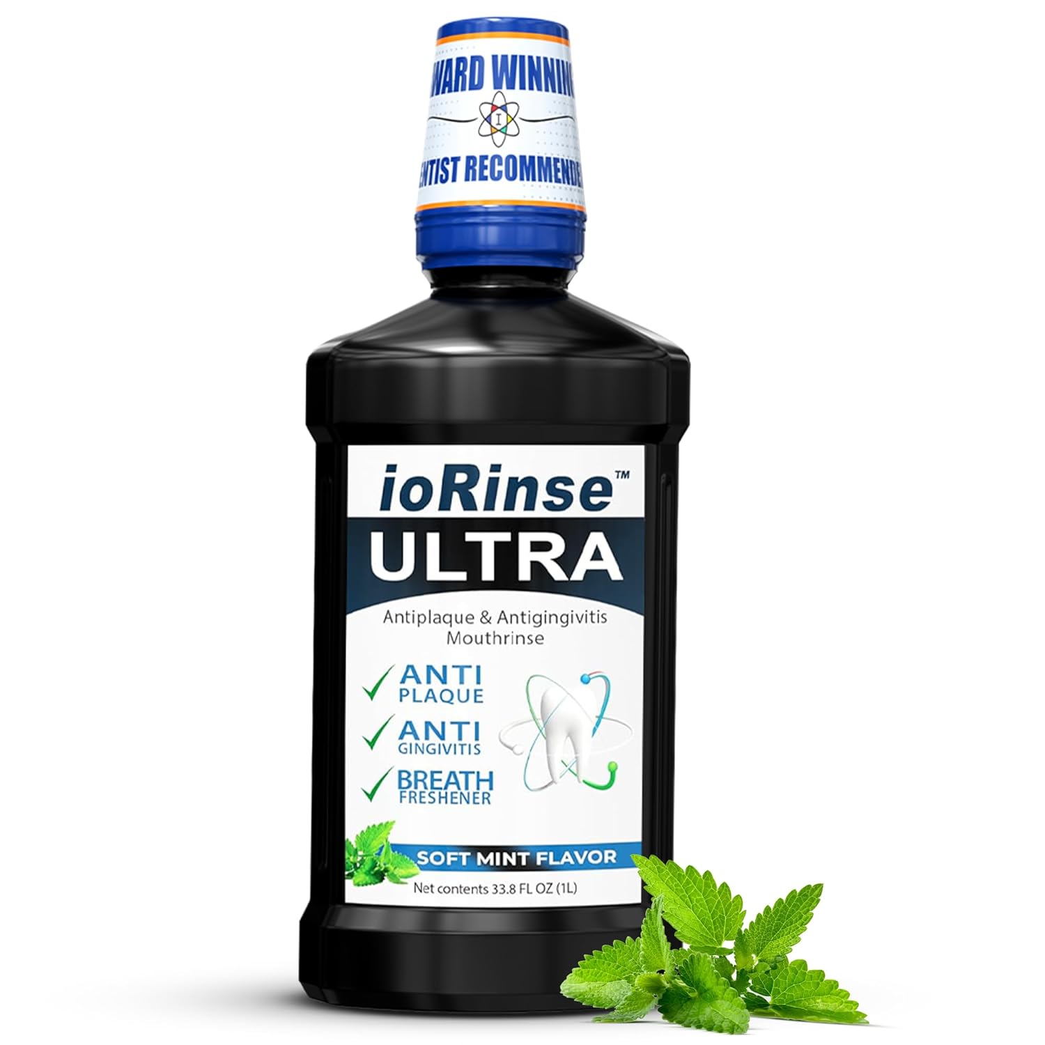ioRinse Ultra Mouthwash is The Choice of 1,000s of Dentists as The Mouth Wash for Adults and Kids Oral Care and Hygiene. It's an Alcohol Free, Bad Breath Treatment and Gum mouthwash with Xylitol.