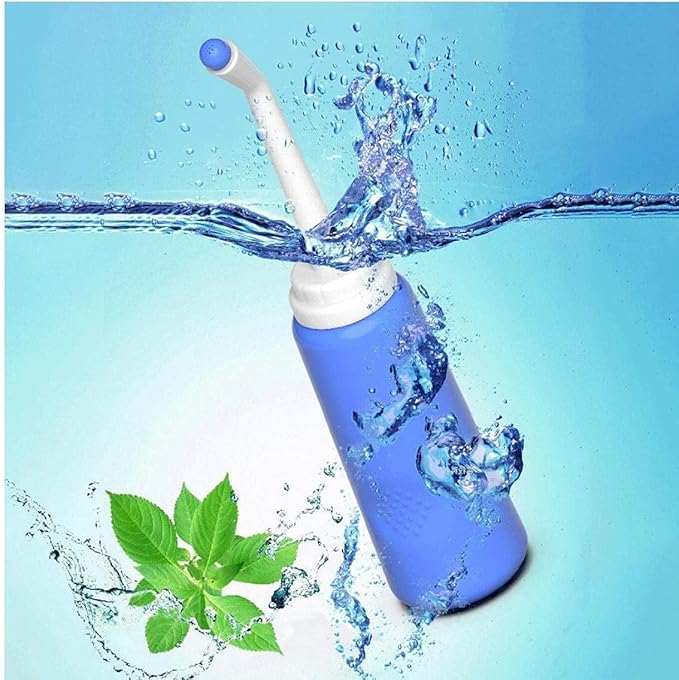 Portable Bidet Bottle for Travel Personal Hygiene Care Manual Bidet (13in)