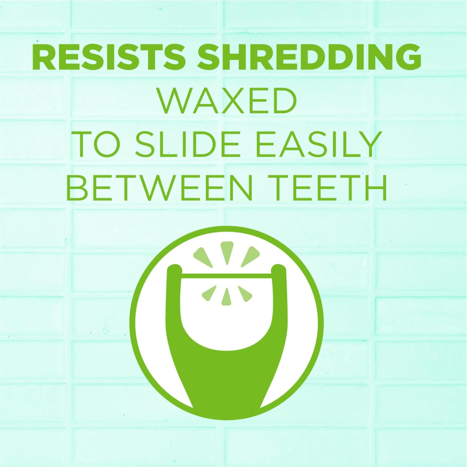 GUM Angled Floss Picks, Perfect for Tight Teeth, Extra Strong Shred-Resistant Dental Floss, Angled for Easy Reach, Dental Flossers for Adults, Fresh Mint Flavor, 75 Count (Pack of 4)