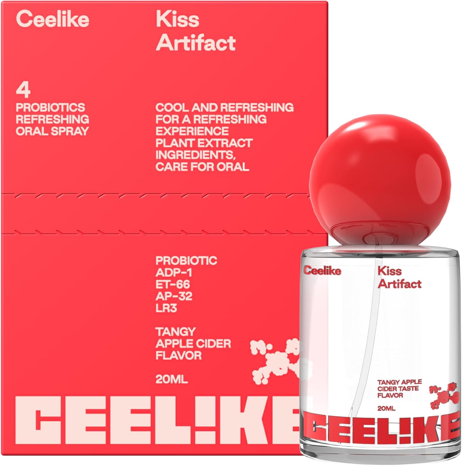 Oral Spray – Fresh Breath, Dual Cooling Experience & Convenient On-The-Go Design – Perfect for Freshening Breath Anywhere, Anytime (Apple Cider, 1 Count)