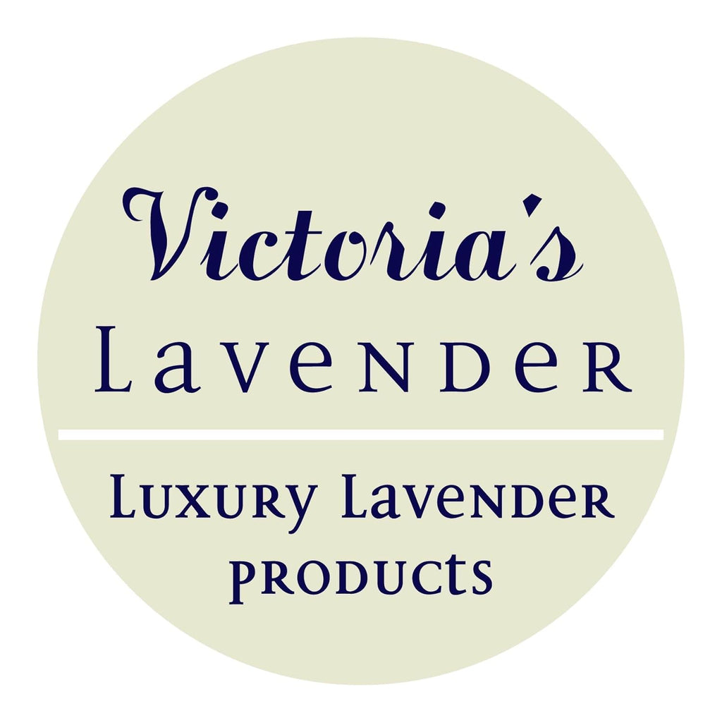 Victoria's Lavender Natural Body Products Gift Set - Handmade Soap, Lotion, Lip Balm, Body Candle Skin Care Sets & Kits, Made in the USA Lavender Bath Products for Women, Vanilla Lavender