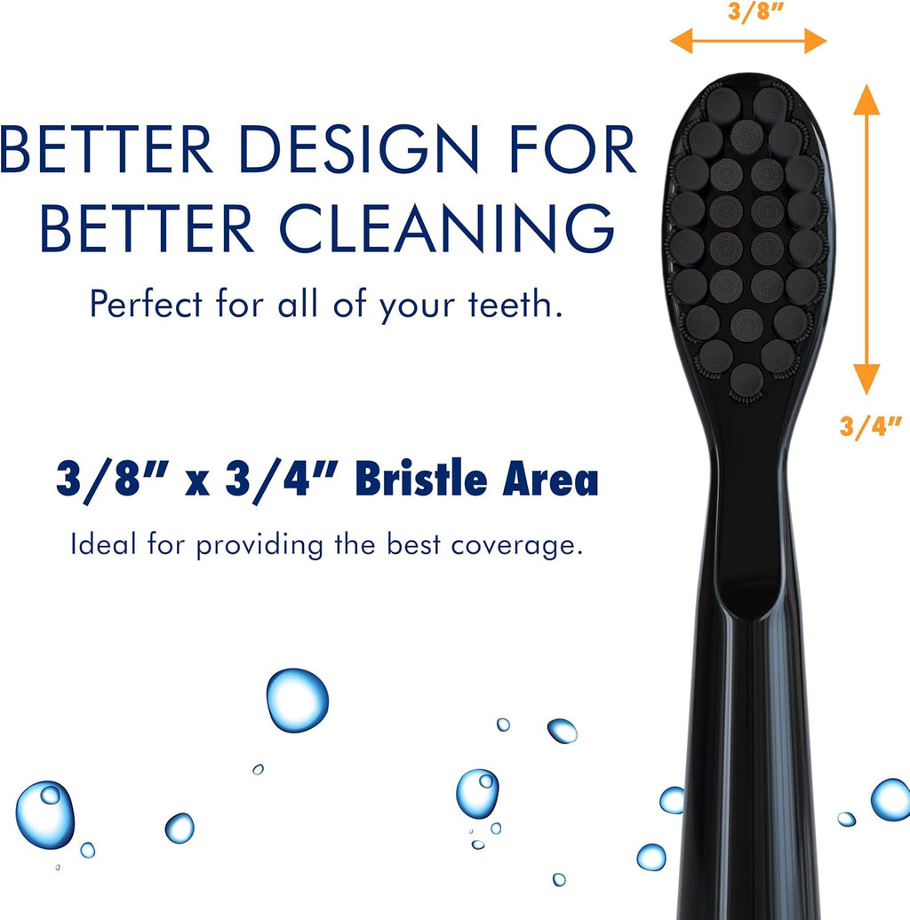 Sonic-FX Solo Electric Toothbrush - 3 Brushing Modes - with Intelligent Auto-Timer, Includes 2 Tooth Brush Heads, and 1 Interdental Head, Rechargeable, Electronic Charging/Storage Base (Coral)