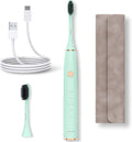 Sonic Electric Toothbrush - Battery Operated Toothbrush Electric with Timer, 5 Cleaning Modes & 3 Intensity Levels - Electronic Toothbrush for Adults with Long-Lasting 90-Days Battery Life