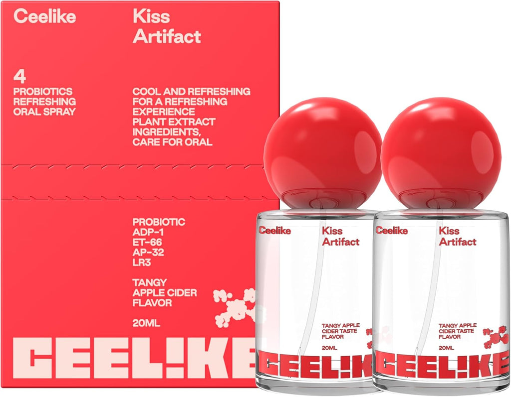 Oral Spray – Fresh Breath, Dual Cooling Experience & Convenient On-The-Go Design – Perfect for Freshening Breath Anywhere, Anytime (Apple Cider, 2 Count)