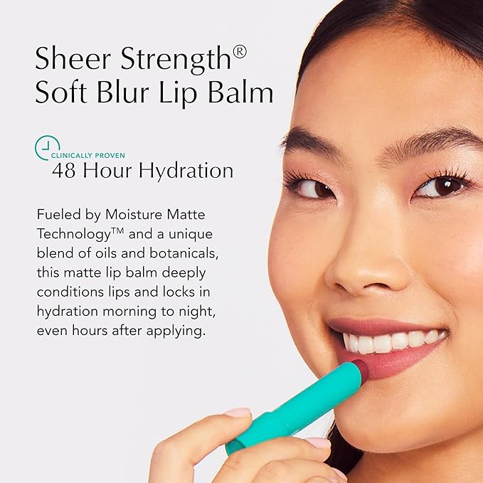 Thrive Causemetics Sheer Strength Soft Blur Lip Balm, Everyday Makeup Essential for Women, Lightweight & Creamy Lips Balm, Long Lasting Hydration, Vegan, Shade Cassandra (Blushed Rose)